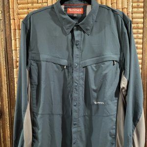 SIMMS Fishing Products Men's Long Sleeve Size Large